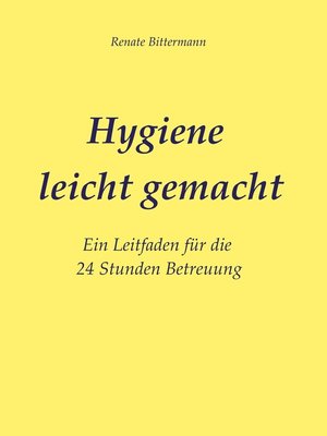cover image of Hygiene leicht gemacht